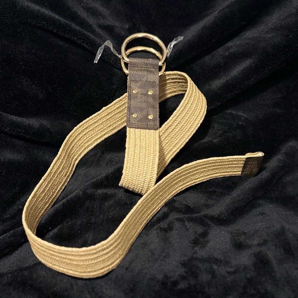 Michael Kors Tan Belt with Textured Design - Picture 9 of 9